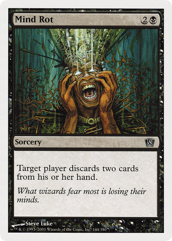 Mind Rot (8ED-144) - 8th Edition