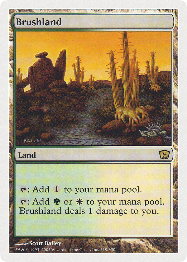 Brushland (9ED-319) - 9th Edition