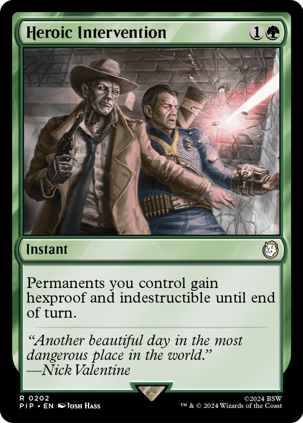 Heroic Intervention (PIP-202) - Fallout
