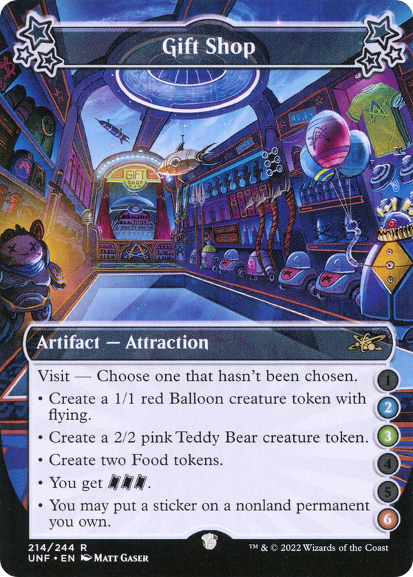 Gift Shop (2-3-6) (UNF-214) - Unfinity