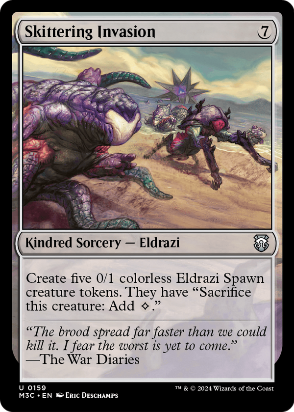 Skittering Invasion (M3C-159) - Modern Horizons 3 Commander