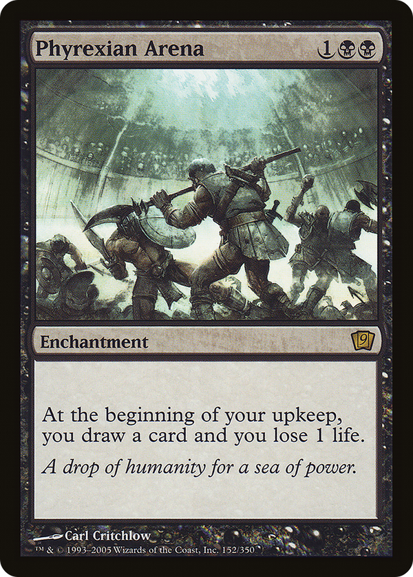 Phyrexian Arena (9ED-152) - 9th Edition Foil
