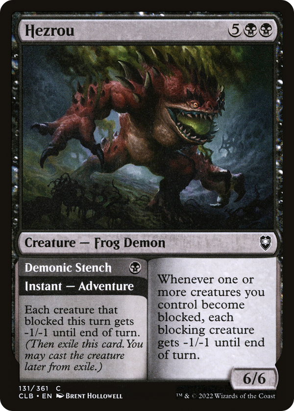 Hezrou (CLB-131) - Commander Legends: Battle for Baldur's Gate Foil
