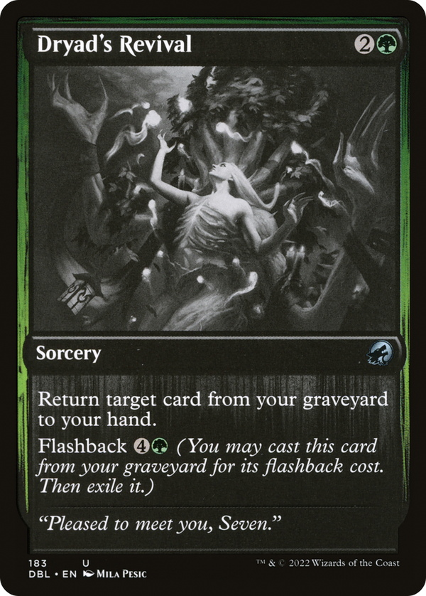Dryad's Revival (DBL-183) - Innistrad: Double Feature