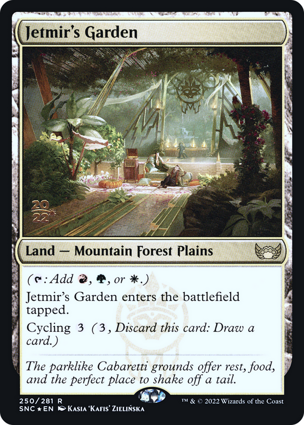 Jetmir's Garden (PRE-250) - Streets of New Capenna Promos Foil