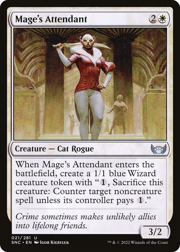 Mage's Attendant (SNC-021) - Streets of New Capenna