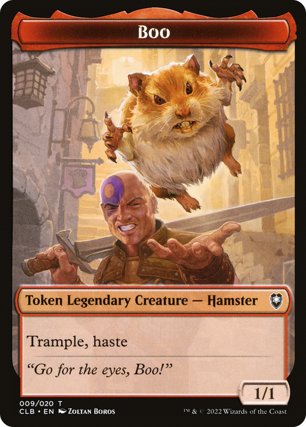 Boo Token (CLB-009) - Battle for Baldur's Gate Tokens