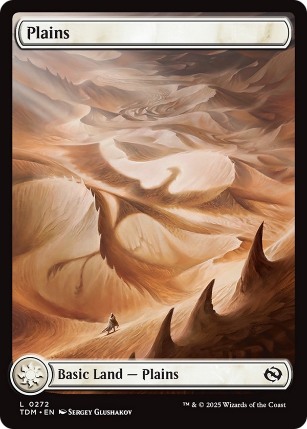 Plains (0272) (TDM-272) - Tarkir: Dragonstorm Foil