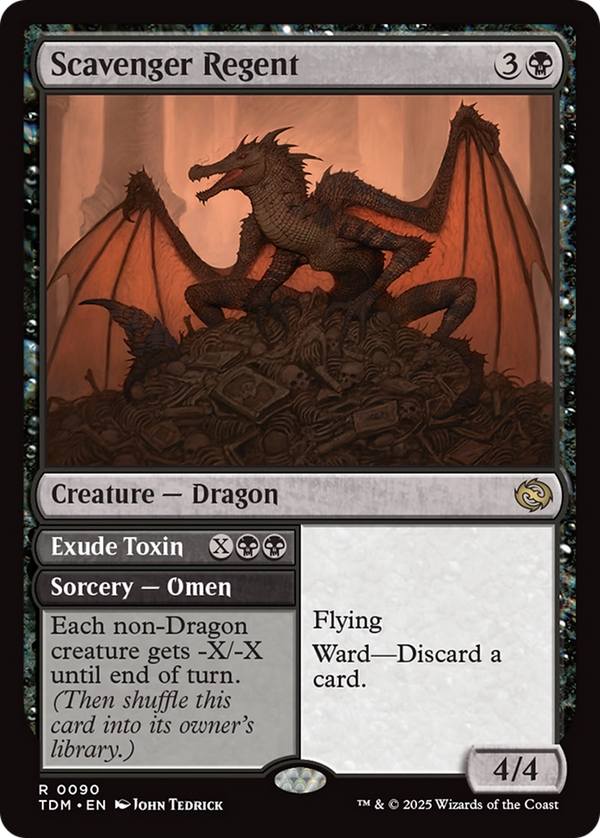 Scavenger Regent (TDM-090) - Tarkir: Dragonstorm Foil