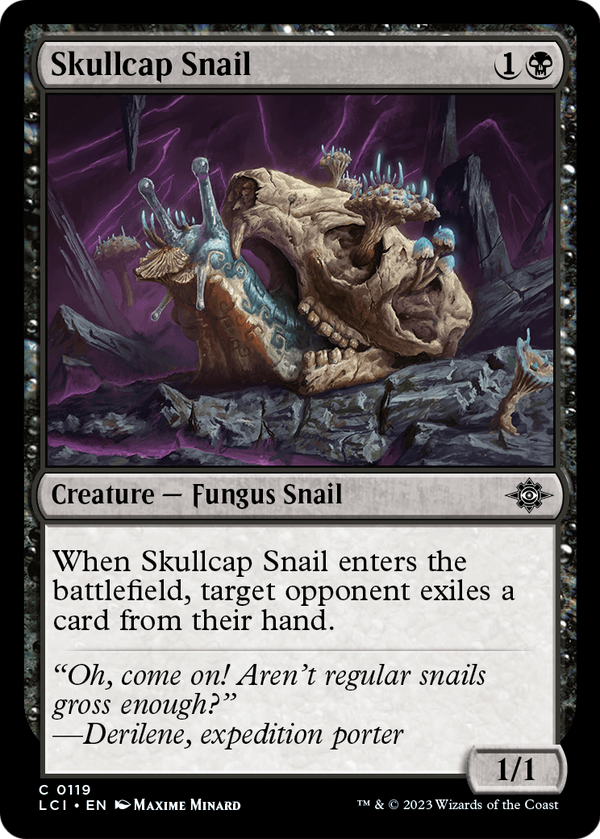 Skullcap Snail (LCI-119) - The Lost Caverns of Ixalan