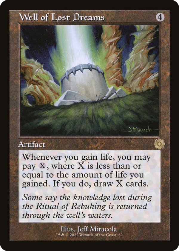Well of Lost Dreams (BRR-062) - The Brothers' War Retro Artifacts Foil