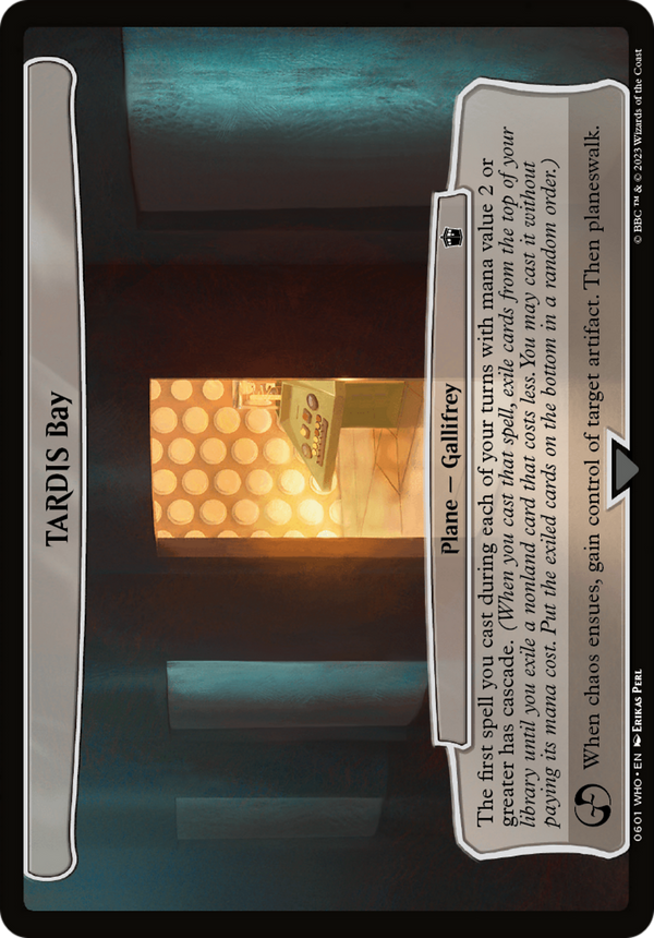 TARDIS Bay (WHO-601) - Doctor Who