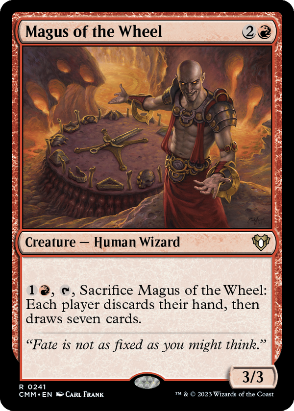 Magus of the Wheel (CMM-241) - Commander Masters Foil