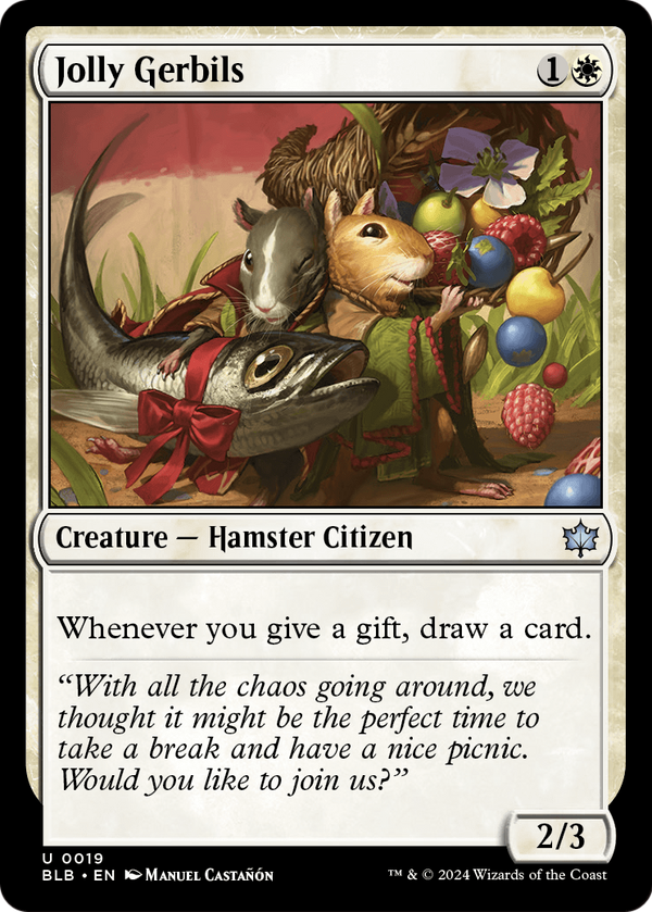 Jolly Gerbils (BLB-019) - Bloomburrow