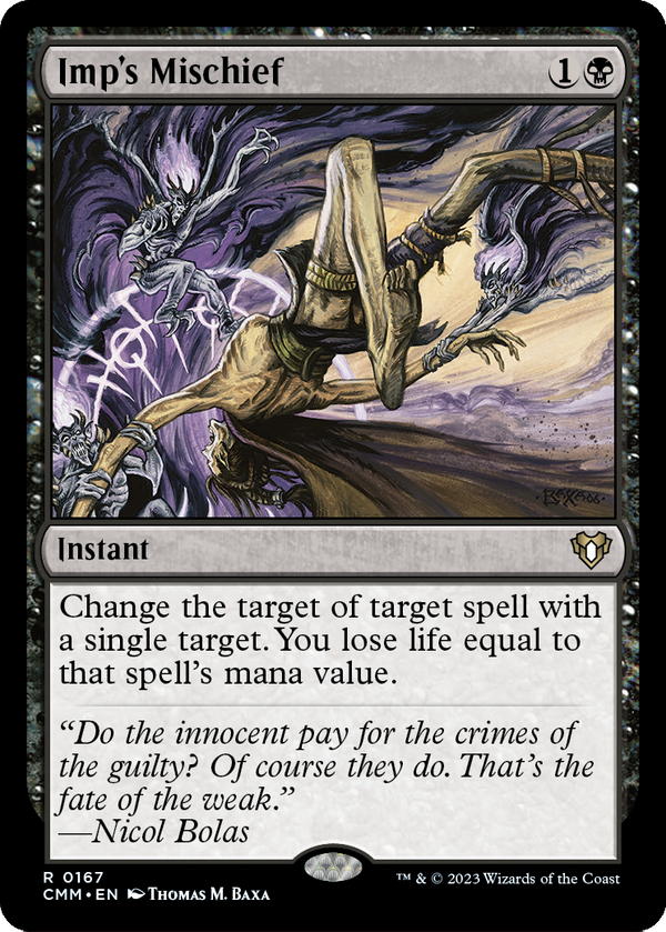 Imp's Mischief (CMM-167) - Commander Masters Foil