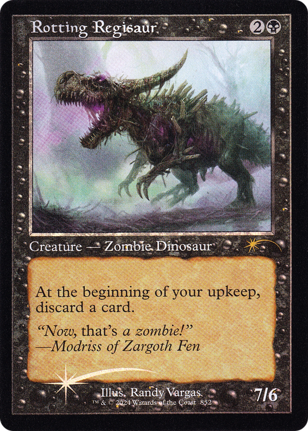 Rotting Regisaur (SLD-852) - Secret Lair Drop Foil