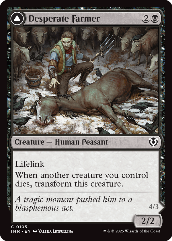 Desperate Farmer (INR-105) - Innistrad Remastered Foil
