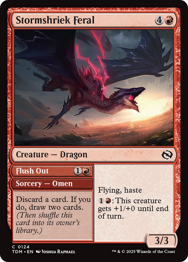 Stormshriek Feral (TDM-124) - Tarkir: Dragonstorm