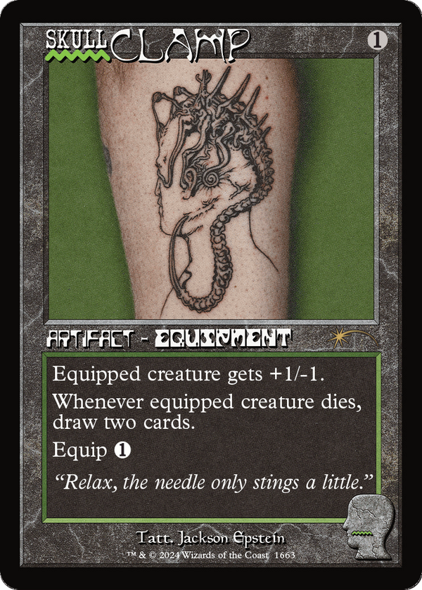 Skullclamp (SLD-1663) - Secret Lair Drop Foil