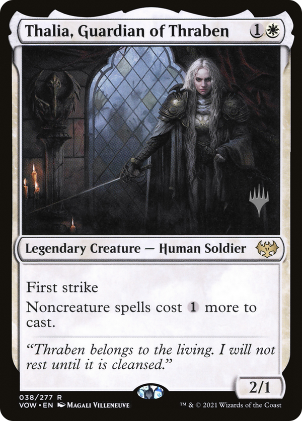Thalia, Guardian of Thraben (PPDMU-038) - Innistrad: Crimson Vow Promos Foil