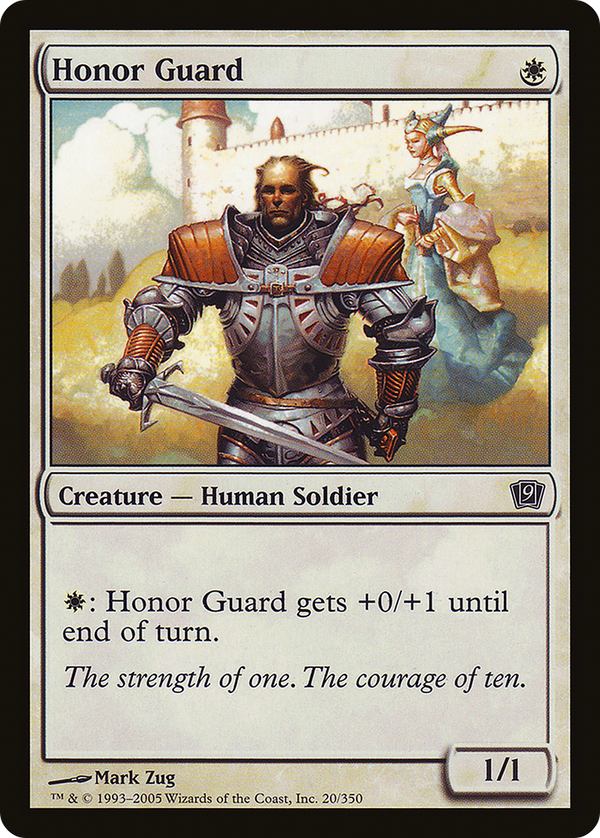 Honor Guard (9ED-020) - 9th Edition