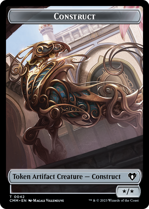 Construct (TCMM-042) - Commander Masters Tokens