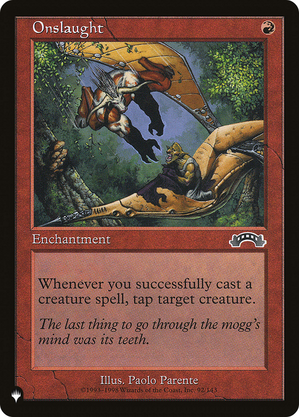 Onslaught (LIST-EXO-92) - The List