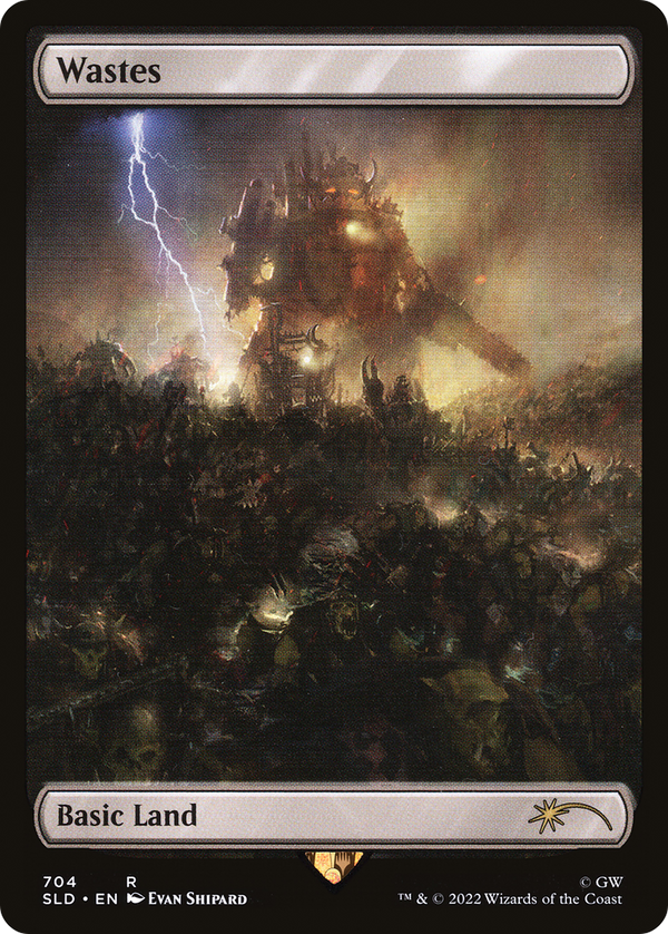 Wastes (704) - Full Art (SLD-704) - Secret Lair Drop Foil