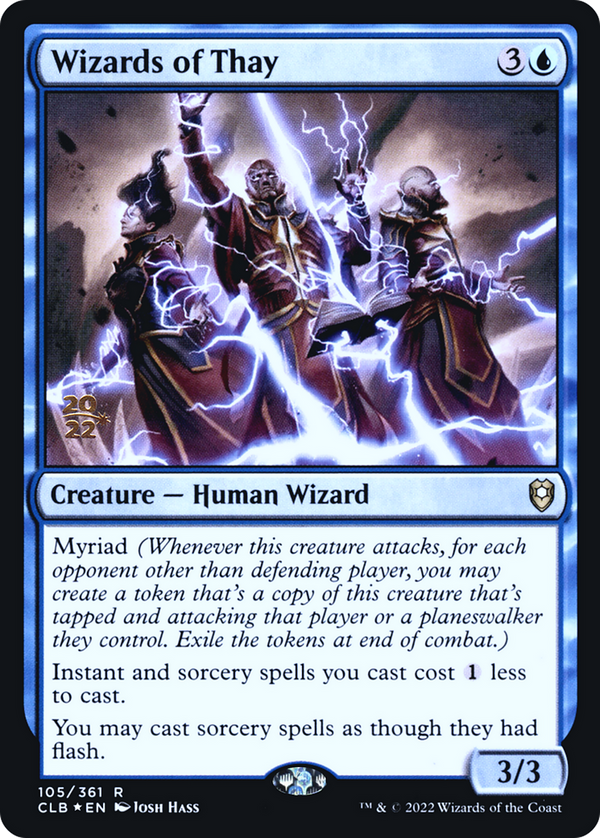 Wizards of Thay (PRE-105) - Battle for Baldur's Gate Promos Foil