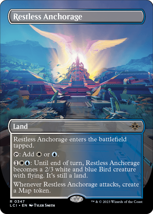 Restless Anchorage (Borderless) (LCI-347) - The Lost Caverns of Ixalan