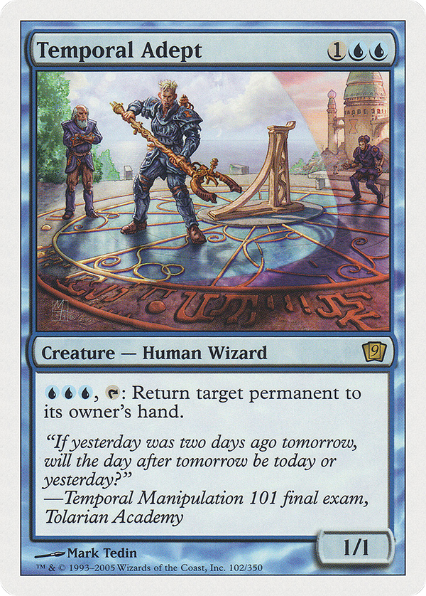 Temporal Adept (9ED-102) - 9th Edition