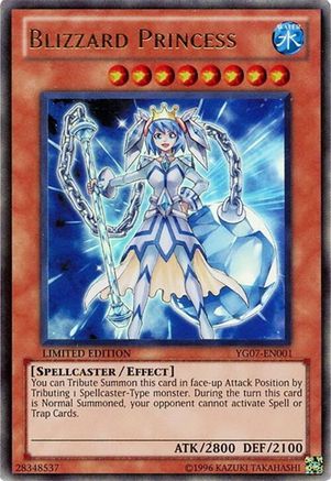 Blizzard Princess (YG07-EN001) - Yu-Gi-Oh! GX Manga Promotional Cards Limited