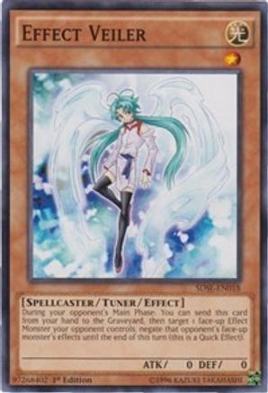 Effect Veiler (SDSE-EN018) - Structure Deck: Synchron Extreme 1st Edition