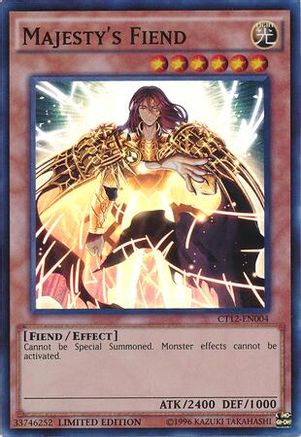Majesty's Fiend (CT12-EN004) - 2015 Mega-Tins Limited