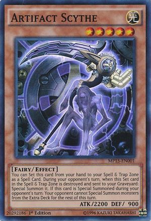 Artifact Scythe (MP15-EN001) - 2015 Mega-Tins Mega Pack 1st Edition