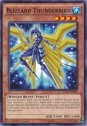 Blizzard Thunderbird (MP15-EN005) - 2015 Mega-Tins Mega Pack 1st Edition