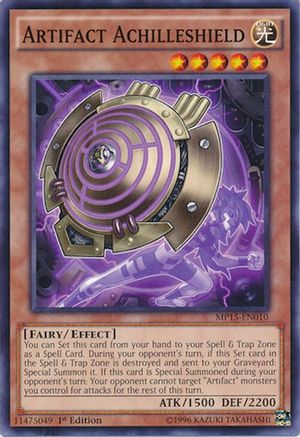 Artifact Achilleshield (MP15-EN010) - 2015 Mega-Tins Mega Pack 1st Edition