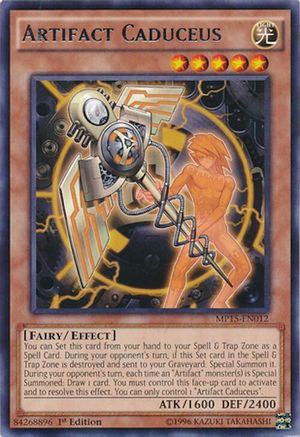 Artifact Caduceus (MP15-EN012) - 2015 Mega-Tins Mega Pack 1st Edition