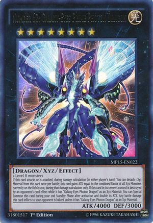 Number 62: Galaxy-Eyes Prime Photon Dragon (MP15-EN022) - 2015 Mega-Tins Mega Pack 1st Edition