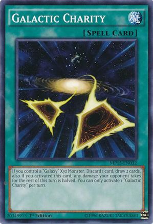 Galactic Charity (MP15-EN032) - 2015 Mega-Tins Mega Pack 1st Edition