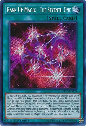 Rank-Up-Magic - The Seventh One (MP15-EN033) - 2015 Mega-Tins Mega Pack 1st Edition