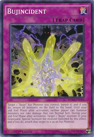 Bujincident (MP15-EN043) - 2015 Mega-Tins Mega Pack 1st Edition