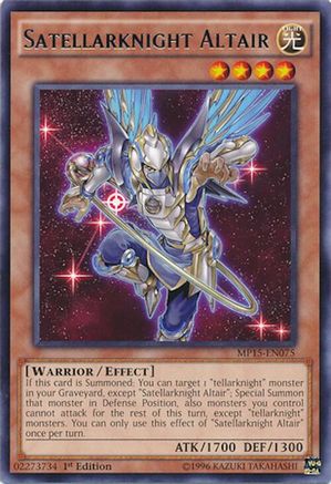 Satellarknight Altair (MP15-EN075) - 2015 Mega-Tins Mega Pack 1st Edition