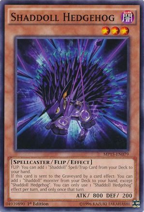 Shaddoll Hedgehog (MP15-EN079) - 2015 Mega-Tins Mega Pack 1st Edition