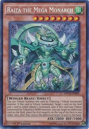 Raiza the Mega Monarch (MP15-EN091) - 2015 Mega-Tins Mega Pack 1st Edition