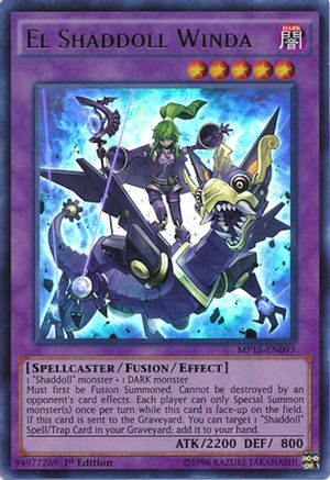 El Shaddoll Winda (MP15-EN093) - 2015 Mega-Tins Mega Pack 1st Edition