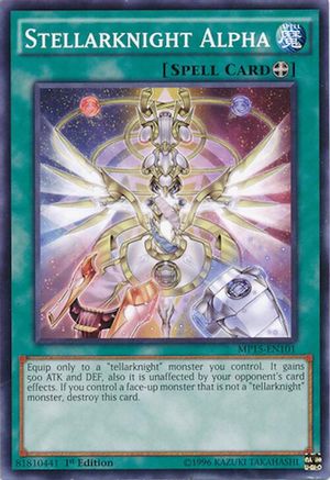 Stellarknight Alpha (MP15-EN101) - 2015 Mega-Tins Mega Pack 1st Edition