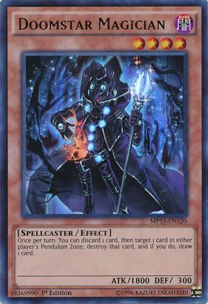 Doomstar Magician (MP15-EN120) - 2015 Mega-Tins Mega Pack 1st Edition