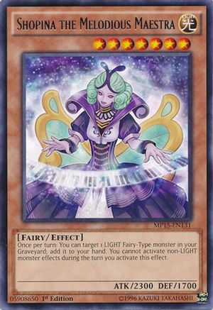 Shopina the Melodious Maestra (MP15-EN131) - 2015 Mega-Tins Mega Pack 1st Edition