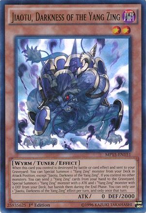 Jiaotu, Darkness of the Yang Zing (MP15-EN151) - 2015 Mega-Tins Mega Pack 1st Edition